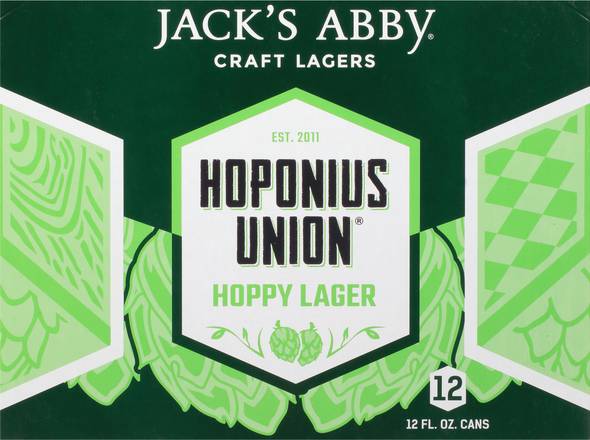 Jack's Abby Hoponius Union Hoppy Lager Beer 2011 (12 ct, 12 fl oz)