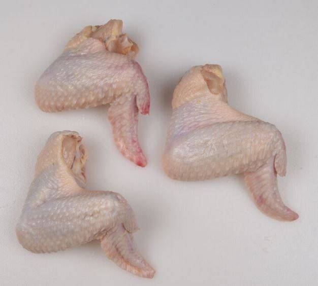 Frozen Jumbo Party Chicken Wings, IQF (10 Units per Case)