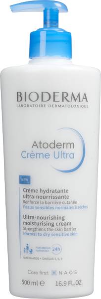 Bioderma Atoderm Ultra Nourishing Moisturising Cream (500 ml)