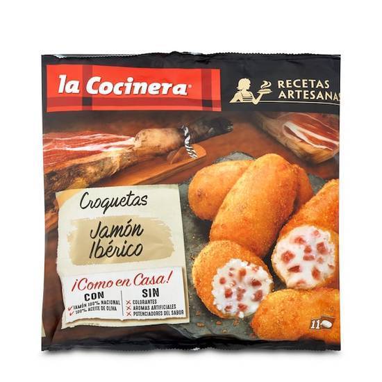 Croquetas artesanas de jamón ibérico La cocinera bolsa 400 g