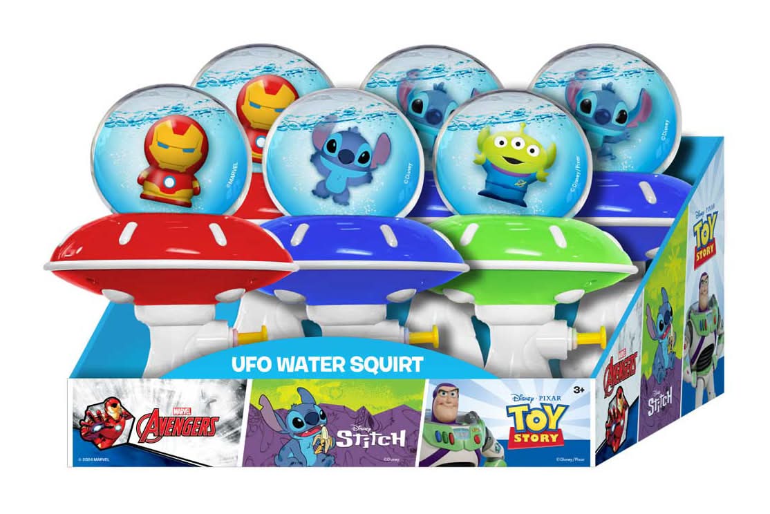 Licensed Character Ufo Water Blaster Toy 3 Assorted Designs