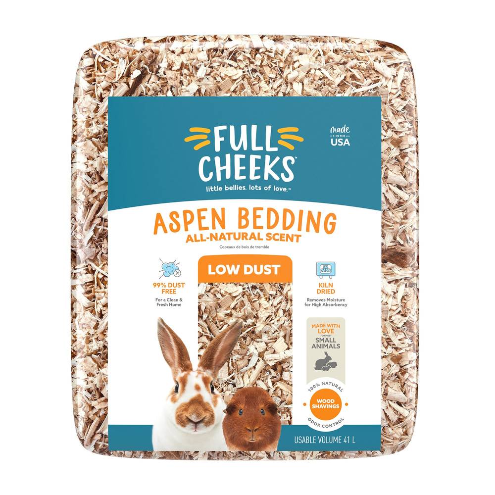 Full Cheeks Small Pet Aspen Bedding