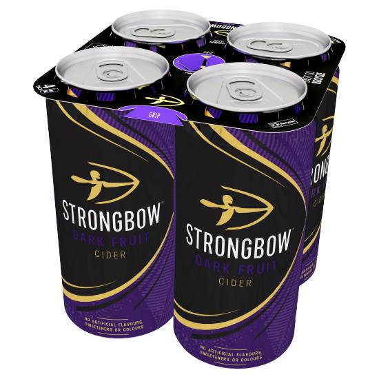Strongbow Dark Fruit Cider Cans 4 X 440ml
