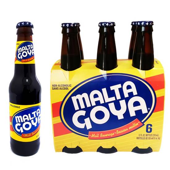 Malta (355 ml) - malta goya beer (6 x 355 ml)