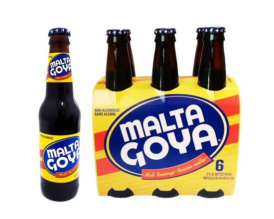 Goya · Malta (355 mL) - Malta goya beer (6 x 355 mL)