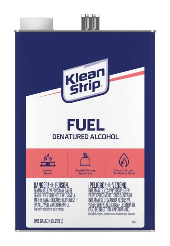 Klean-Strip 1 Gallon Slx Denatured Alcohol, Heating Fuel, 1 Pack