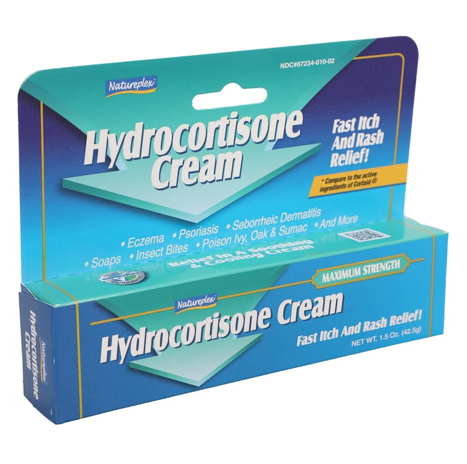 Natureplex Maximum Strength Hydrocortisone Cream (1.5 oz)