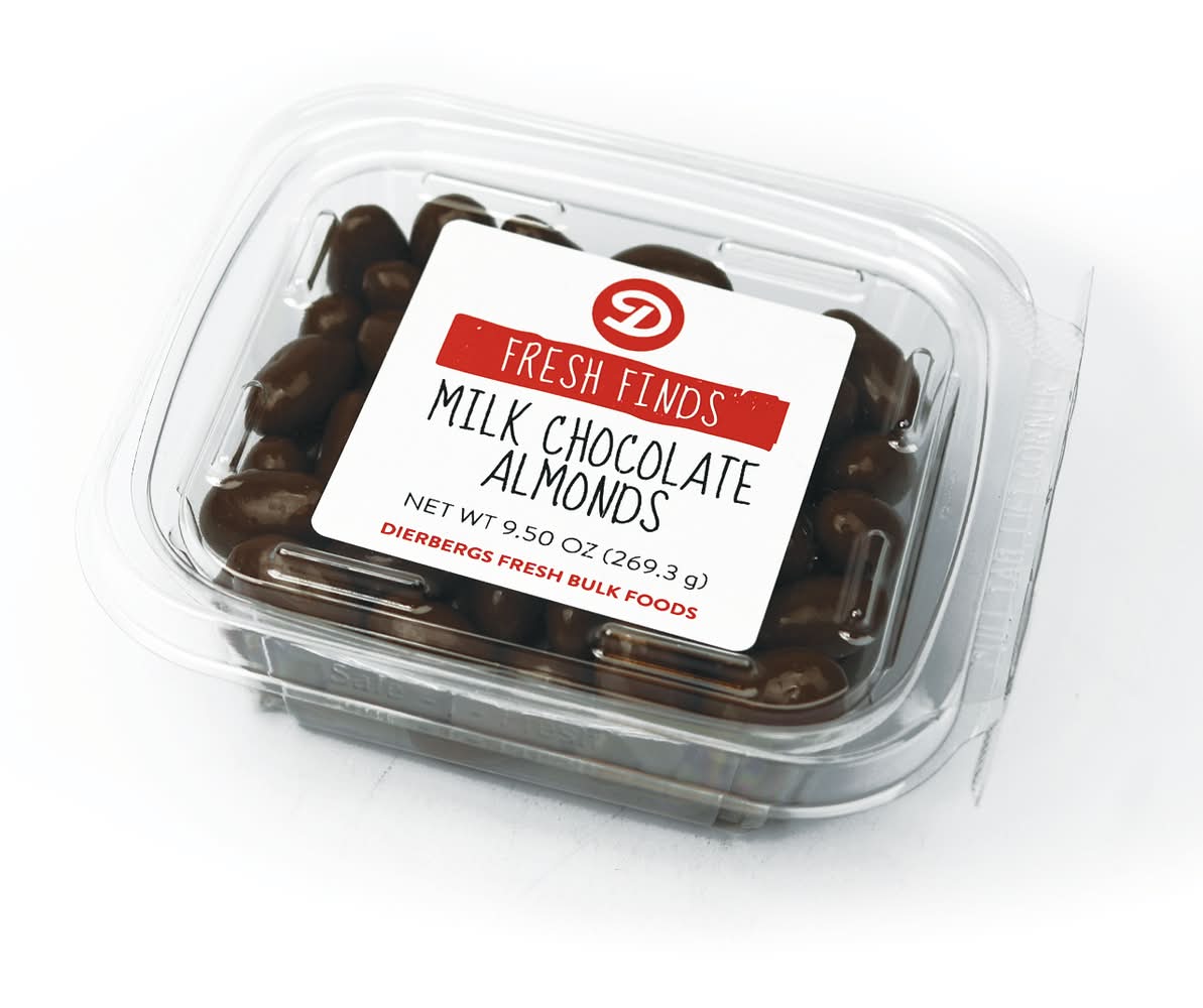 Dierbergs Milk Chocolate Almonds (9.5 oz)