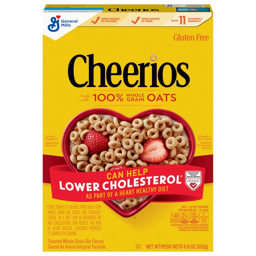 Cheerios General Mills Toasted Whole Grain Oats Cereal