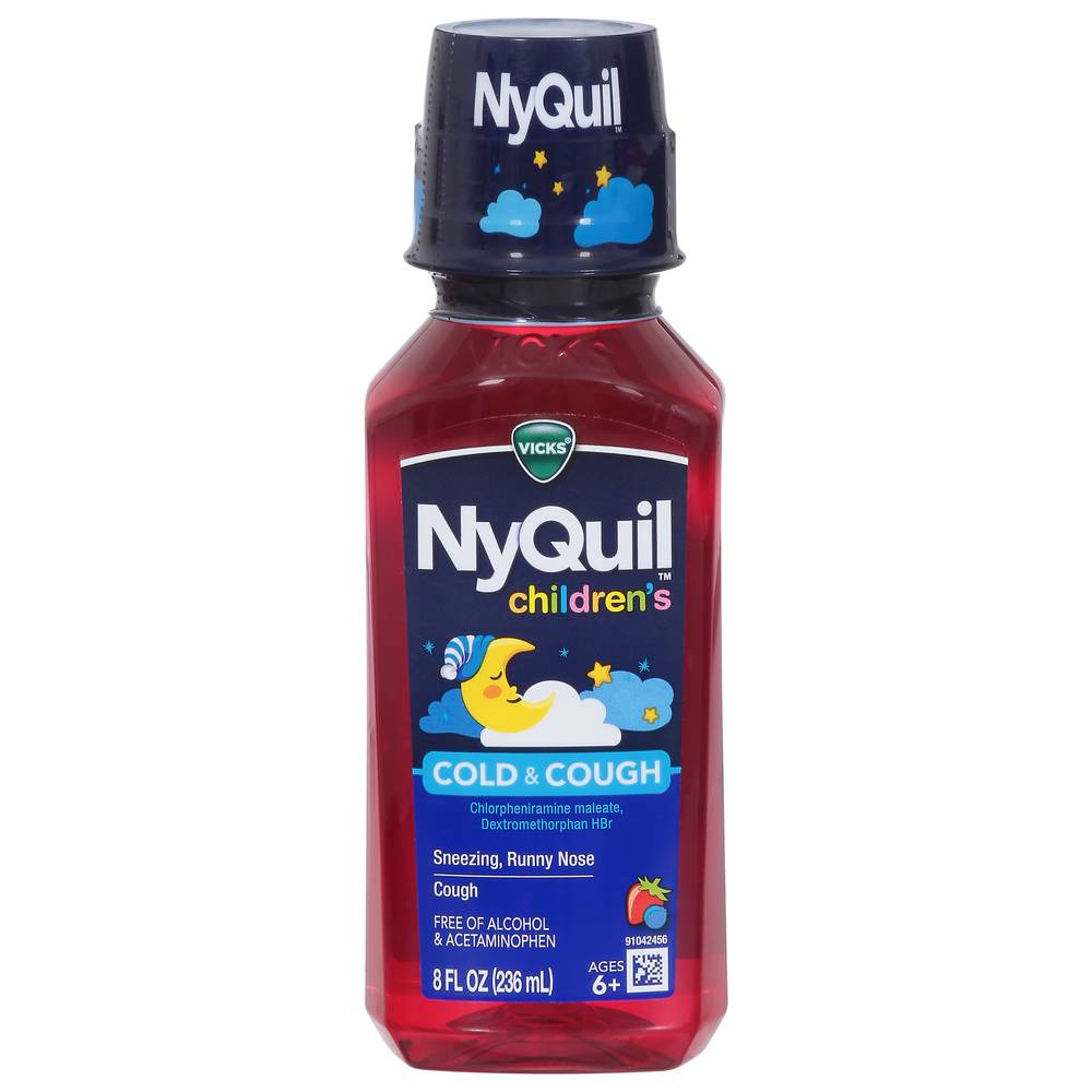 Vicks Children's Nyquil Cold & Cough Multi-Symptom Relief (8 oz)