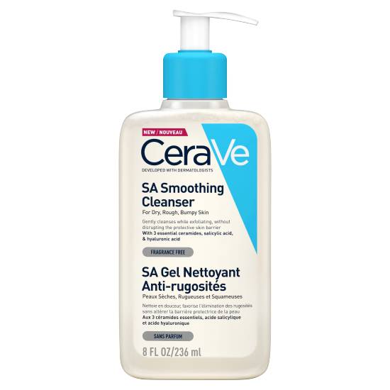 CeraVe Sa Smoothing Cleanser (236ml)