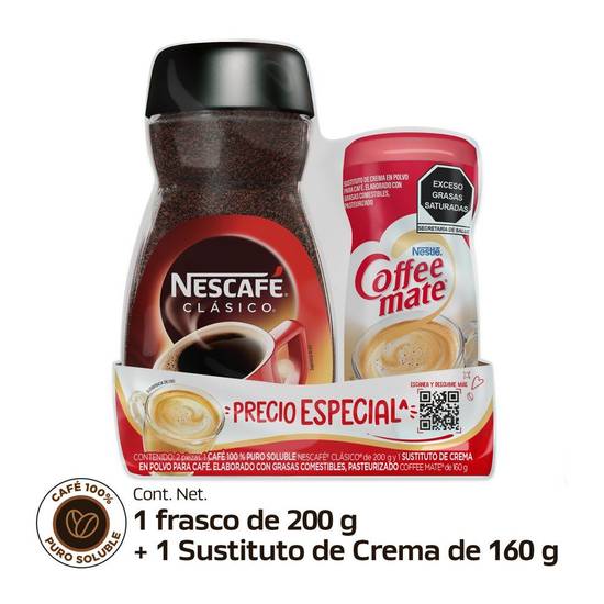 Súper Pack! Coffee-Mate Frasco + Doypack