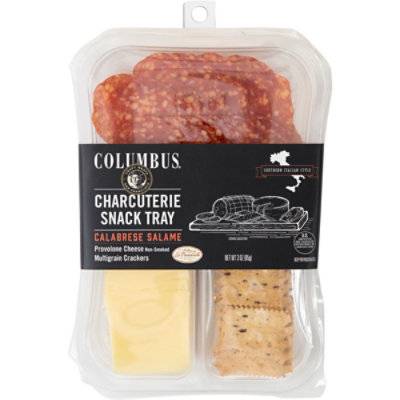 Columbus Calabrese Salame Charcuterie Snack Tray (3 oz)