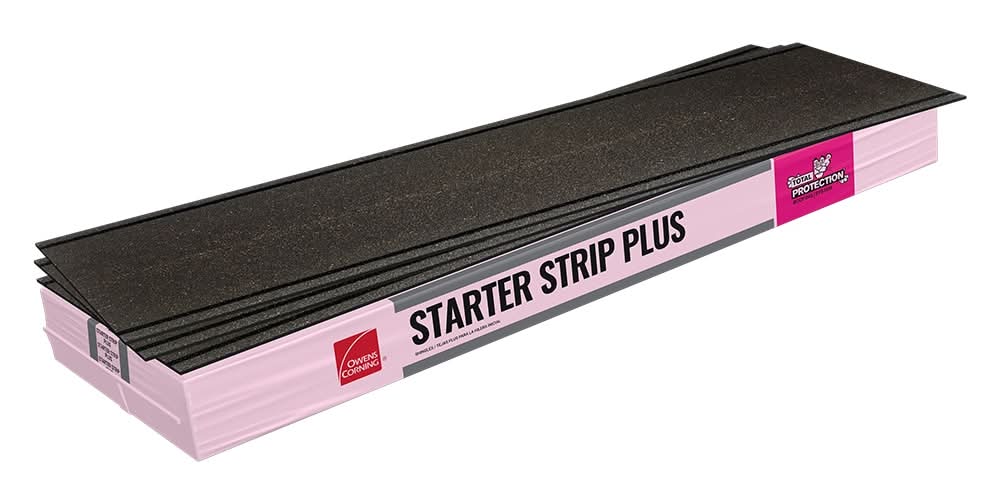 Owens Corning Starter Strip Shingle Plus Black Starter Roof Shingles ( 105-lin ft per Bundle )