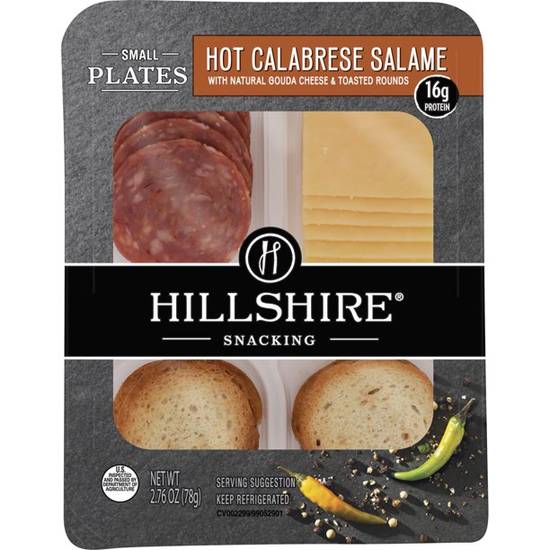 Hillshire Snacking Hot Calabrese Salami Gouda Cheese