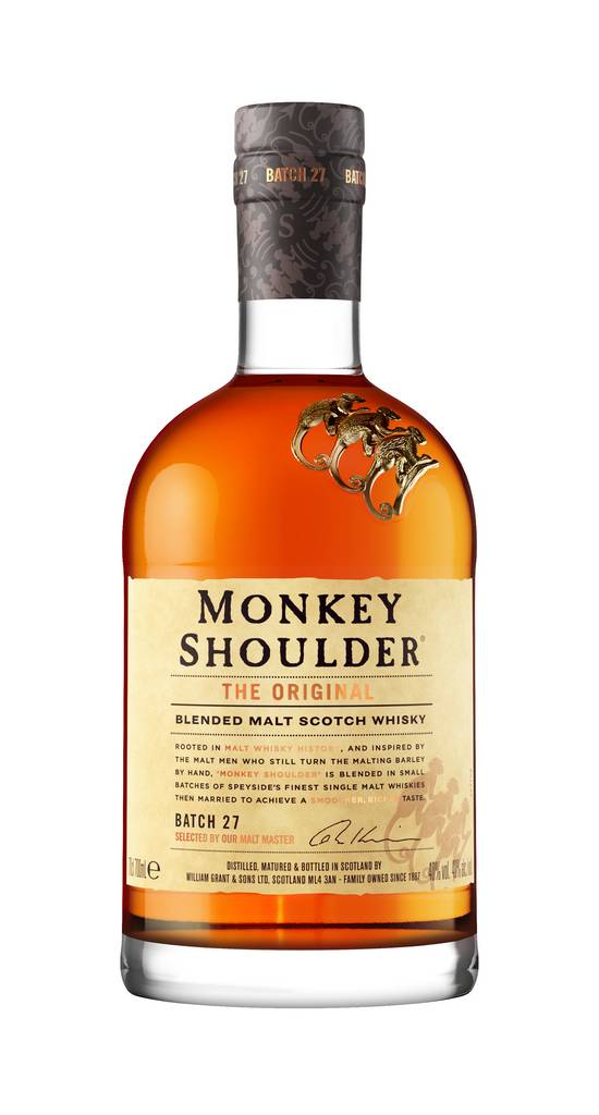 Monkey Shoulder - Whisky blended malt scotch (700 ml)