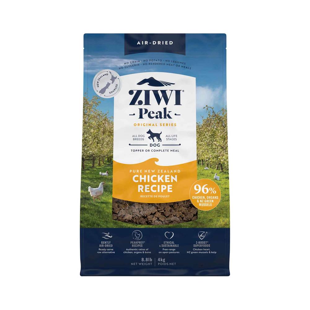 Ziwi Peak Air-Dried Chicken Dog Recipe, 2.2 Pounds