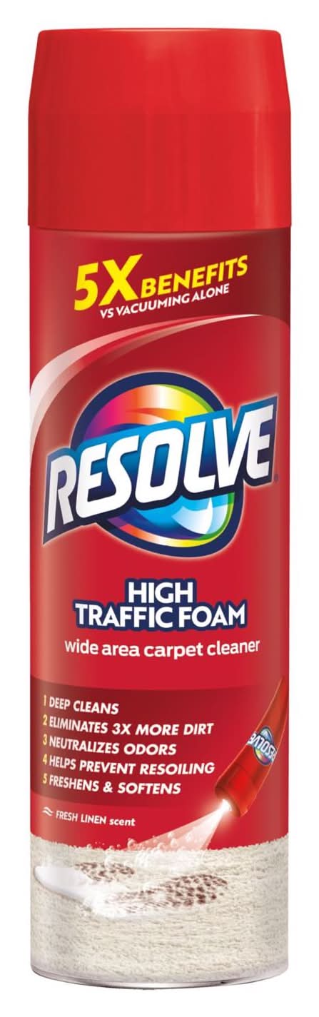 Resolve Foam Resolve Carpet Cleaner 22 Oz Foam