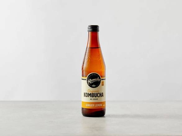 Remedy Kombucha - Ginger & Lemon 330ml