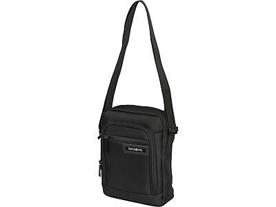 Samsonite Polyester Cross-Body Messenger Bag (black)