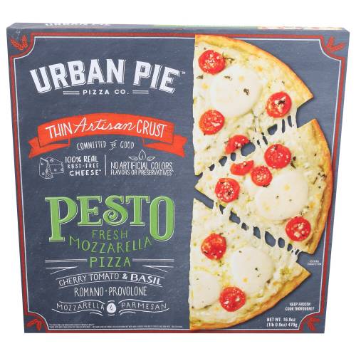 Urban Pie Pizza Co. Pesto & Fresh Mozzarella Pizza