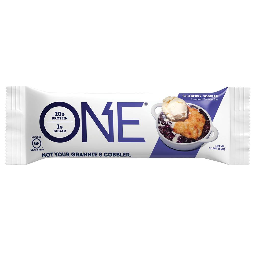 One Protein Bar (blueberry cobbler)