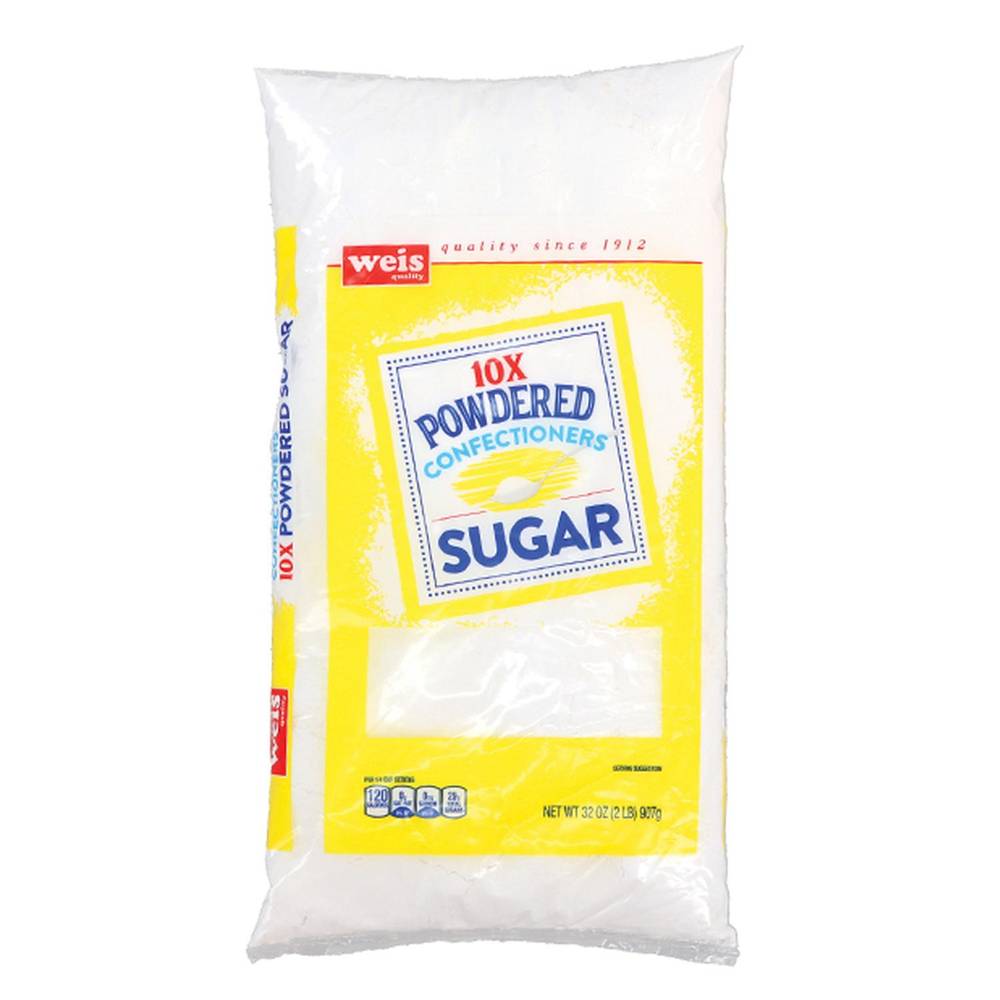 Weis Quality 10x Powdered Confectioners Sugar (32 oz)