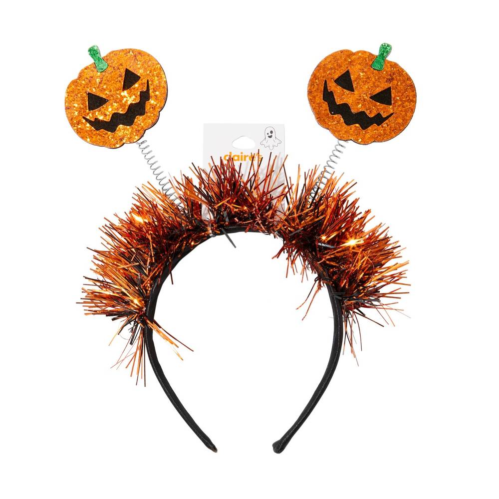 Claire'S Halloween Glitter Deely Bobber Headband