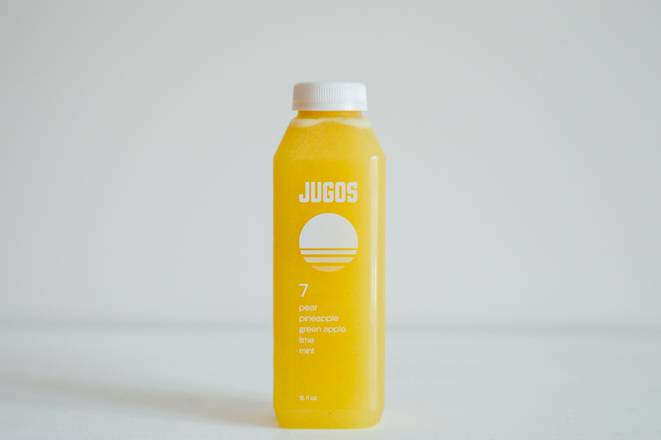 7 — Pear, Pineapple, Green Apple, Lime Mint