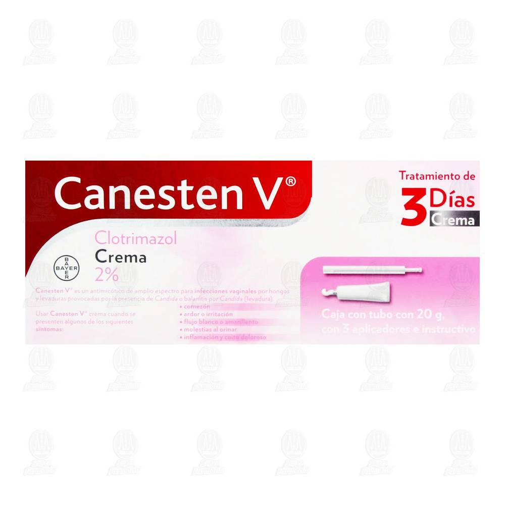 Bayer · Canesten v clotrimazol crema 2% (20 g)