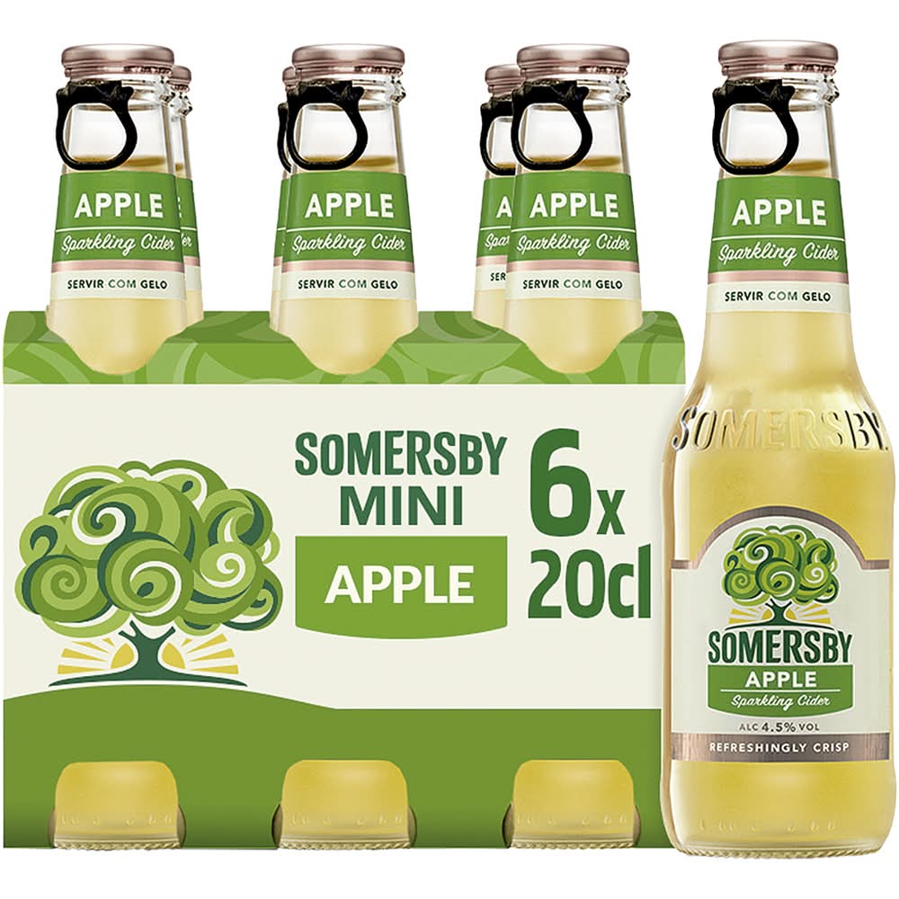 Somersby - Sidra de maçã, pack 6 x 0.2 l