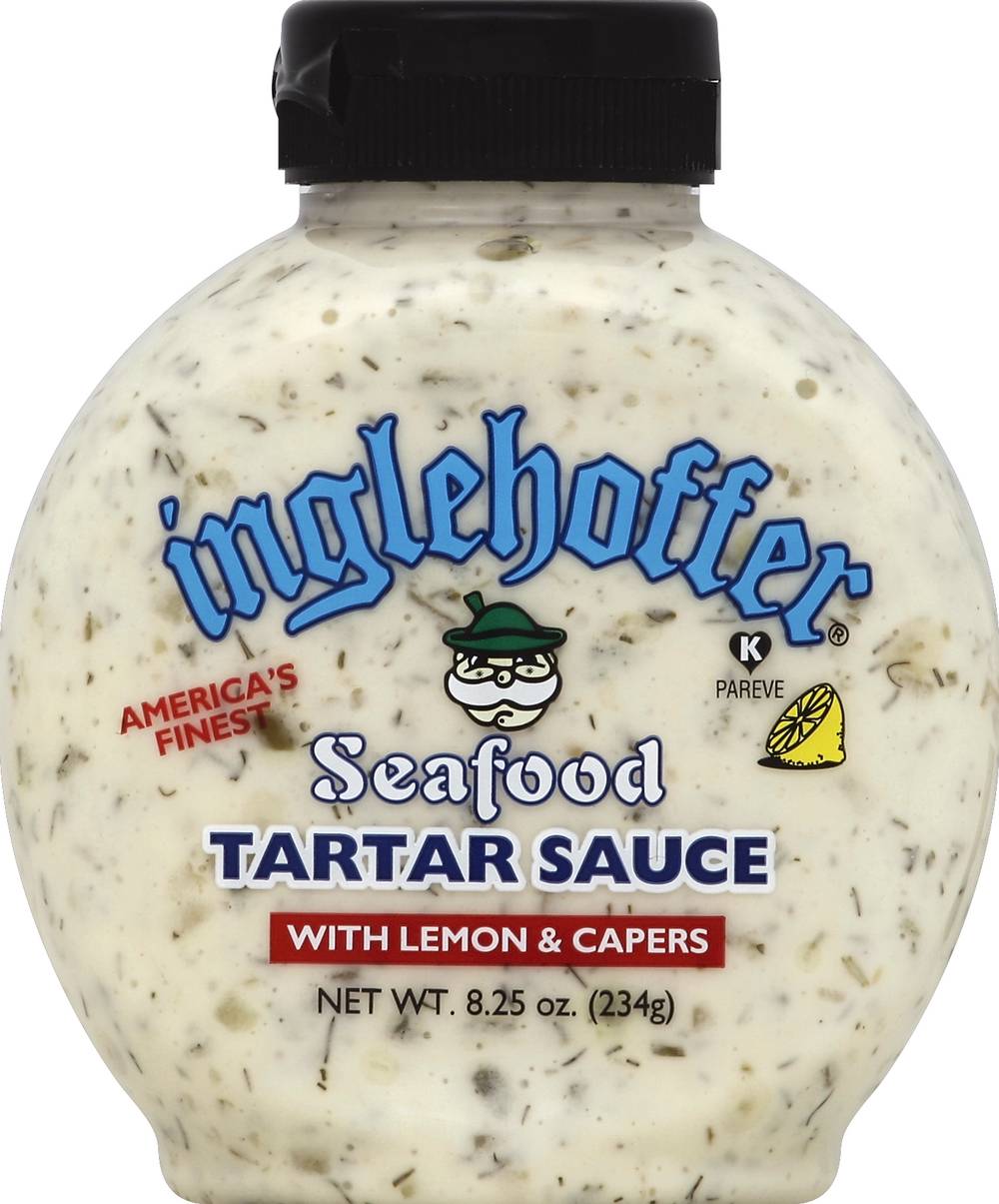 Inglehoffer Seafood Tartar Sauce With Lemon & Capers (8.25 oz)