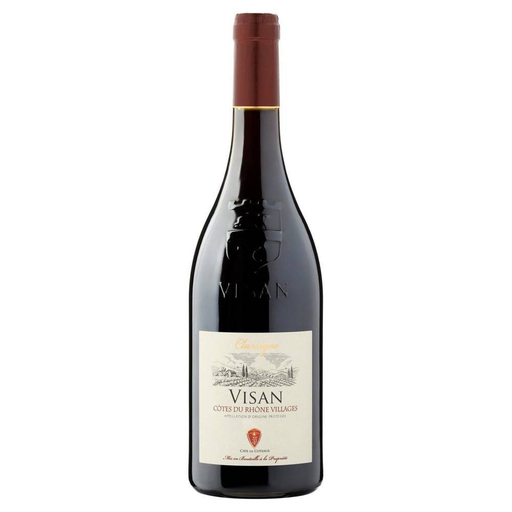 Visan - Vin rouge côtes du Rhône villages (750 ml)