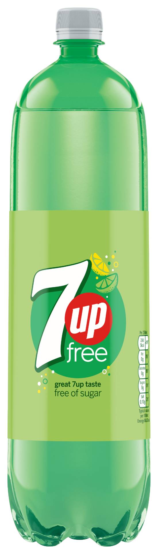 7UP Free Lemon & Lime Bottle, 1.5L