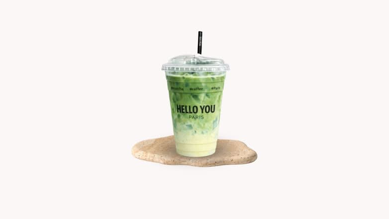 ICED MATCHA LATTE