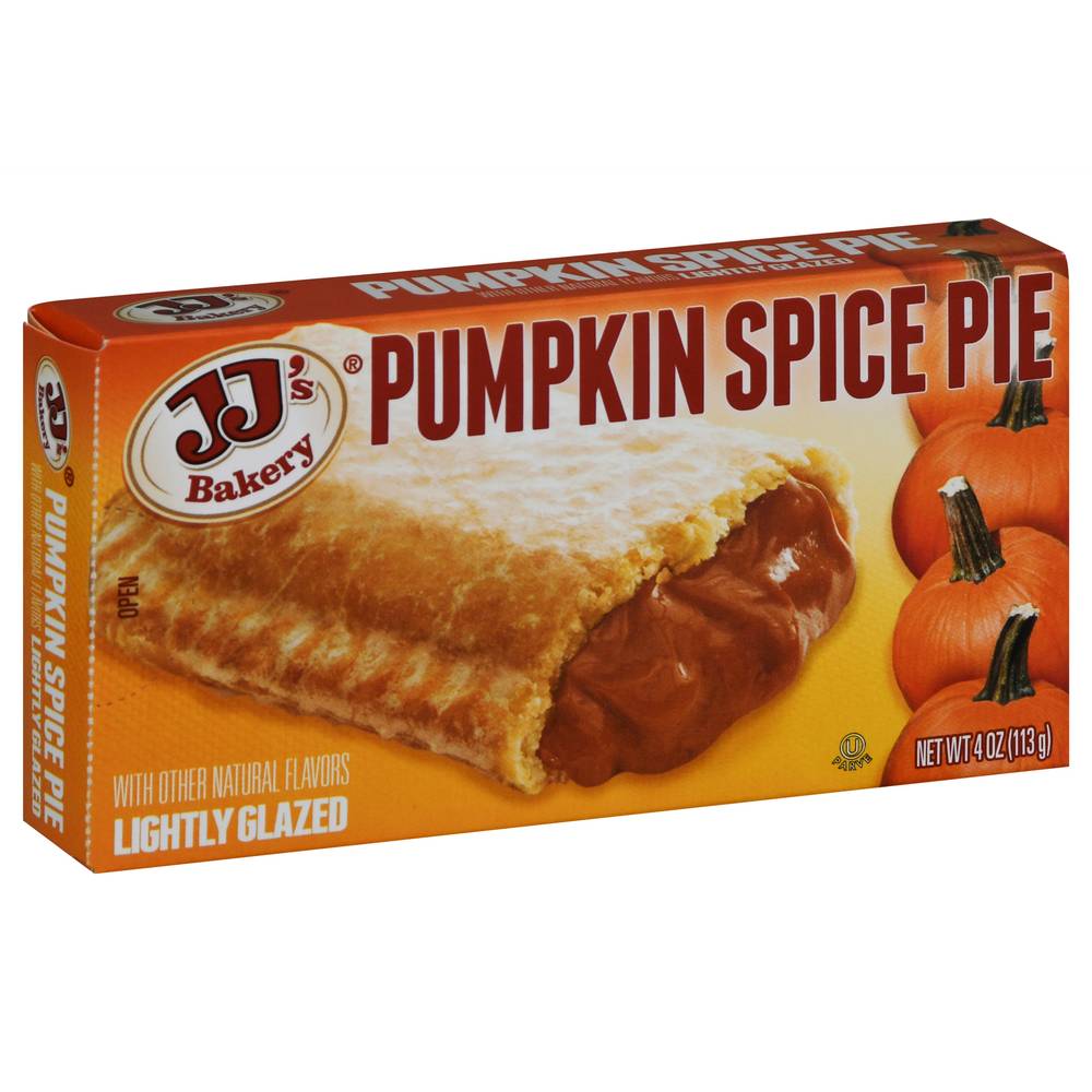 Jj's Bakery Special Edition Lightly Glazed Pumpkin Pie (4 oz)