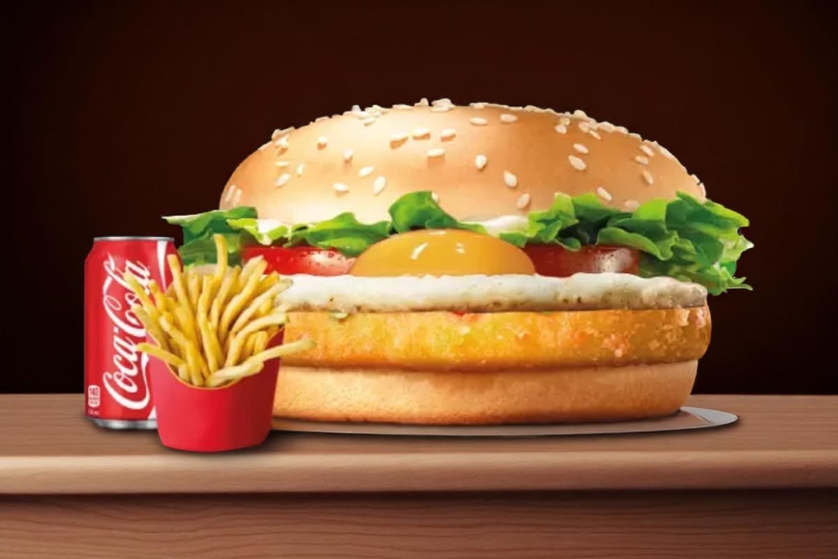 Menu burger fish and chips🍔🍟🥤🎉
