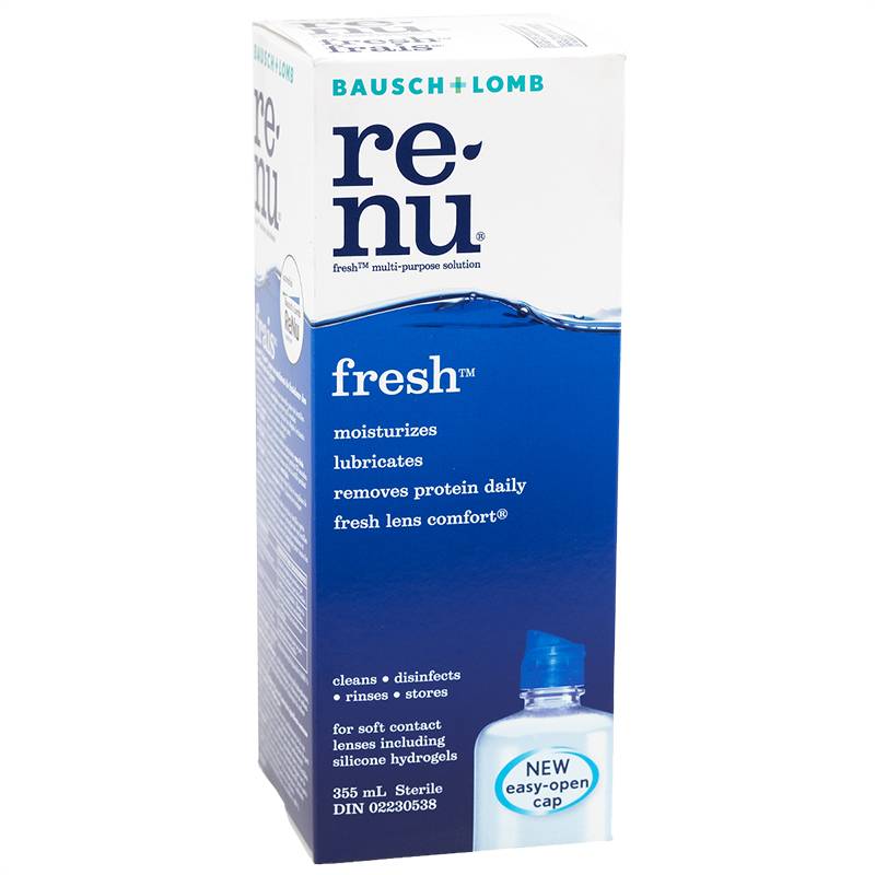 Bausch + Lomb Renu Fresh Multi-Purpose Contact Lens Disinfecting Solution