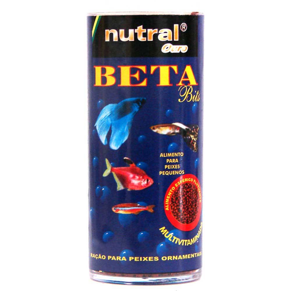 Nutravit ração para peixes ornamentais beta bits ouro (10g)