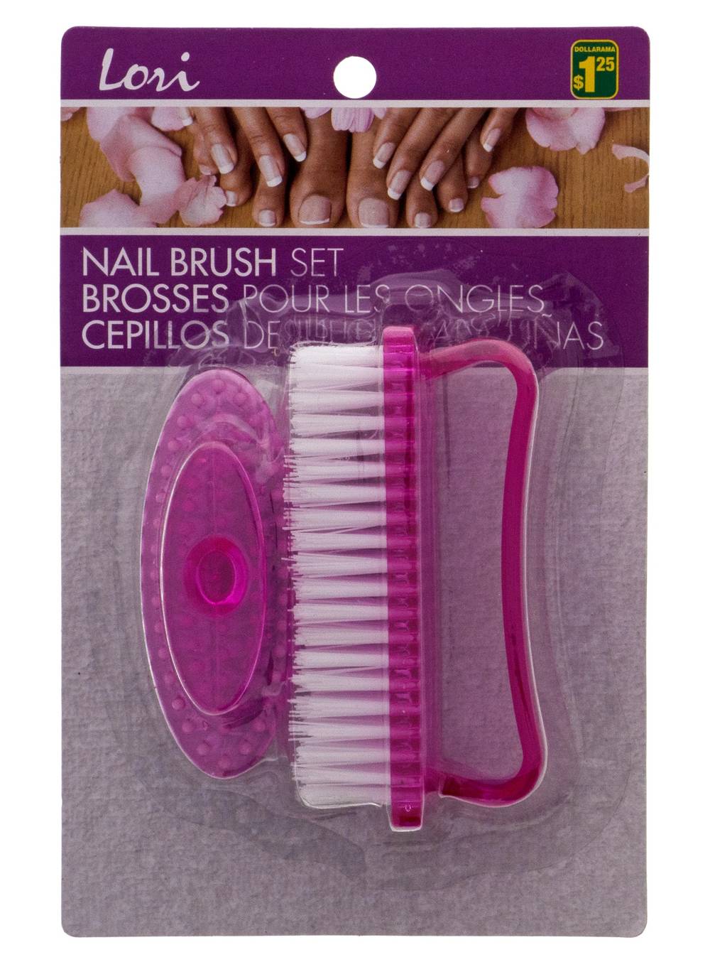 Lori Nail Brush Set (2 ct)
