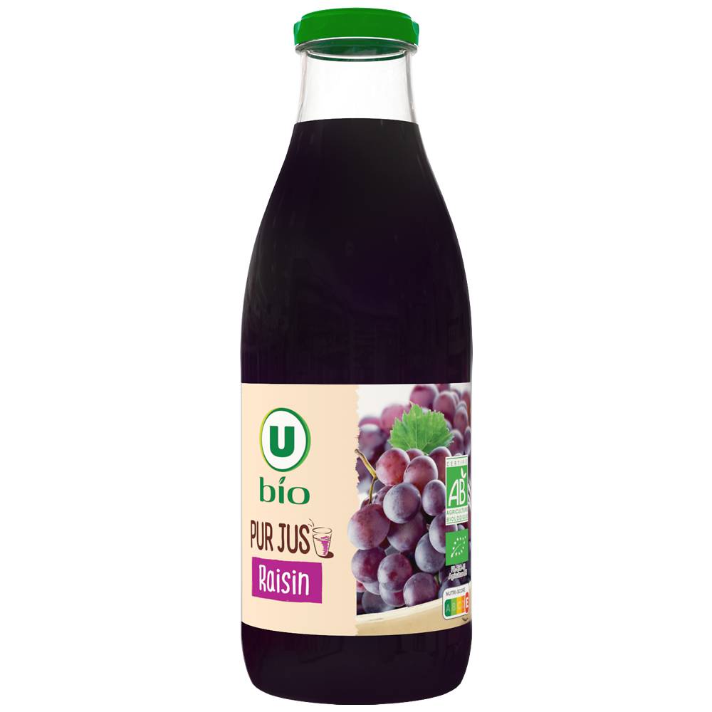 U - Pur jus de raisin bio (1 L)