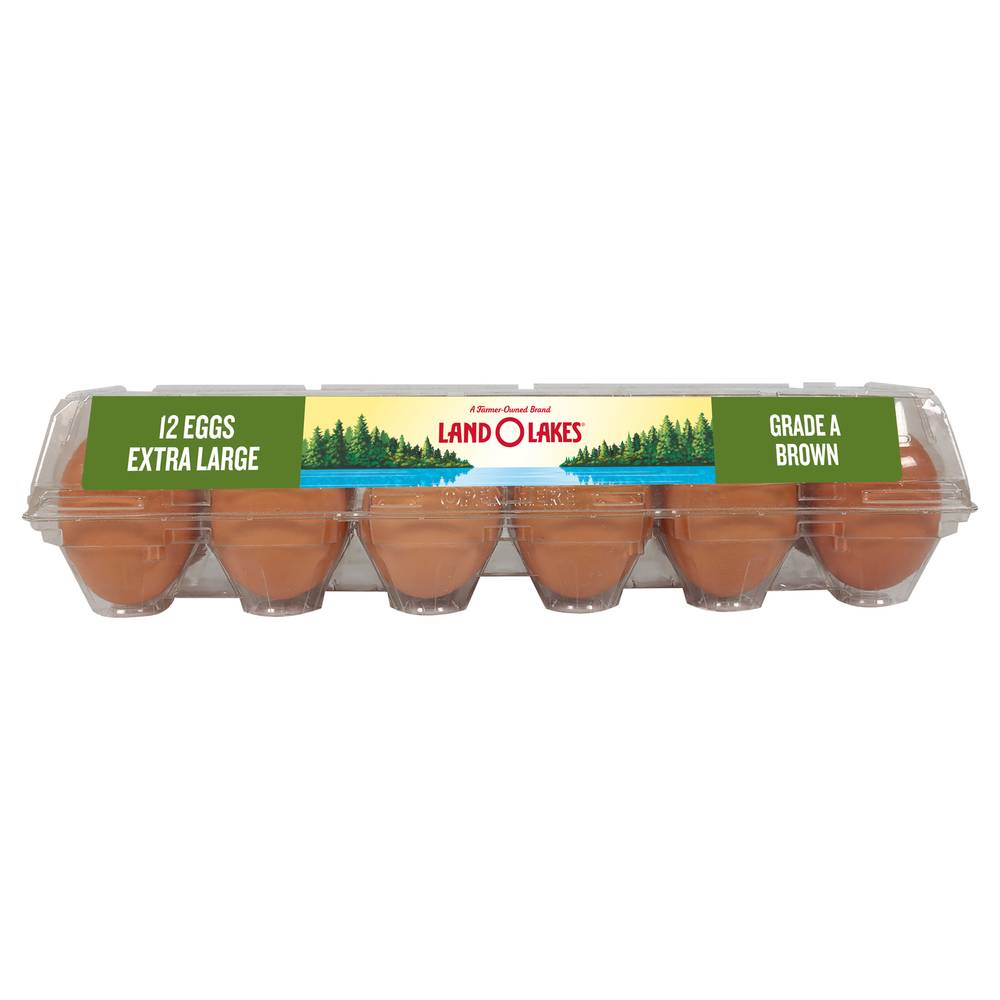 Land O'Lakes Extra Large Brown Eggs (1.53 lbs)