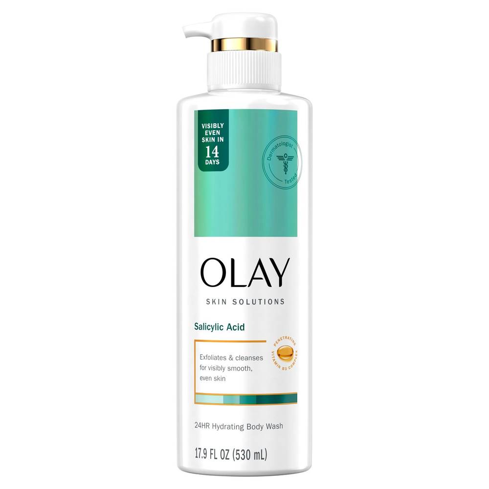 Olay Skin Solutions 24 Hour Hydrating Salicylic Acid Body Wash