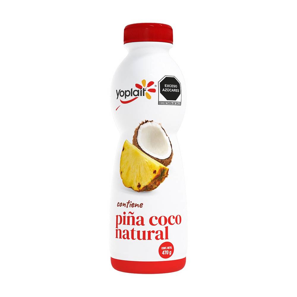 Yoplait · Yoghurt bebible con piña coco natural (470 g)