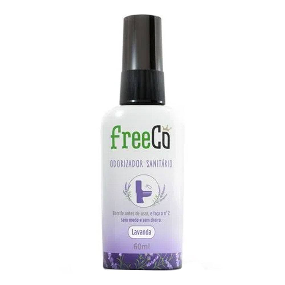 freeCo · Odorizador sanitário - Lavanda (60 ml)