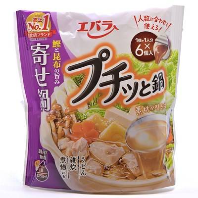 エバラ プチッと鍋 寄せ鍋 (6 入)
