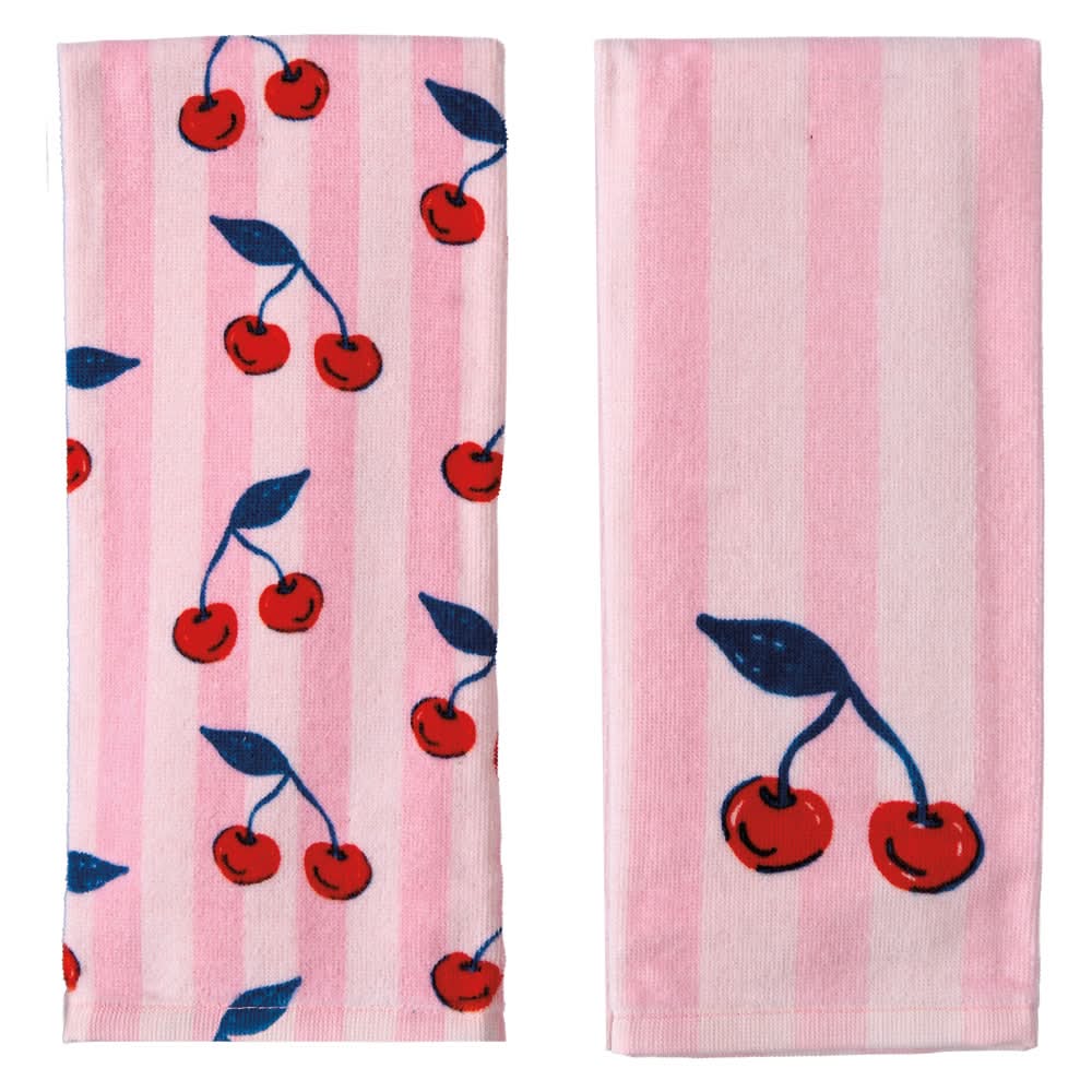 Crofton Cherries Kitchen Towel Set, 2 Pk