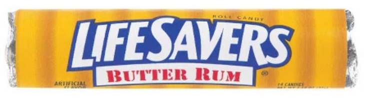 Lifesavers Butter Rum Candy 1.14oz