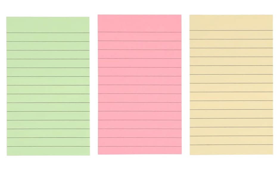 Jot Colorful Self-Stick Lined Message Pads, 125 Pages