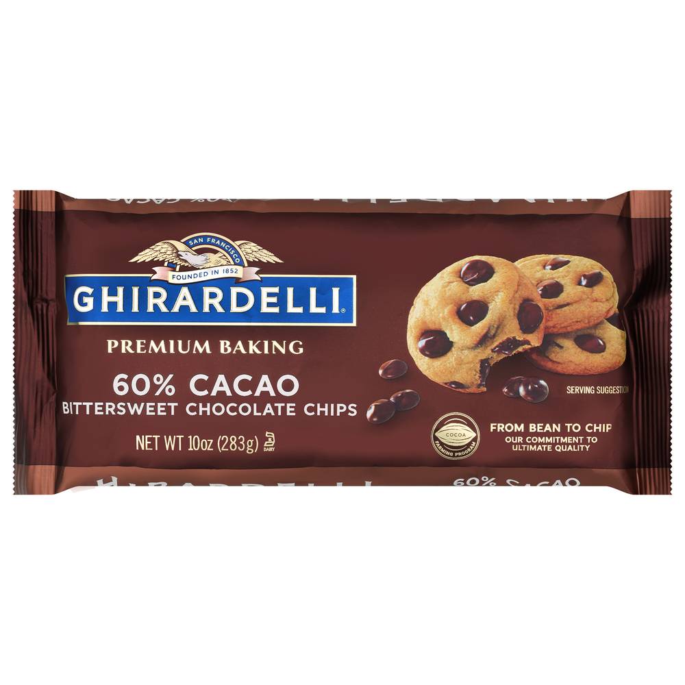 Ghirardelli 60% Cacao Bittersweet Baking Chocolate Chips